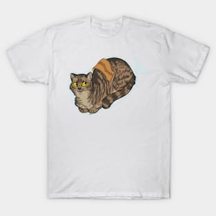 Catloaf: Multigrain (tabby) T-Shirt